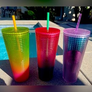 Authentic Starbucks 24oz cups (3)